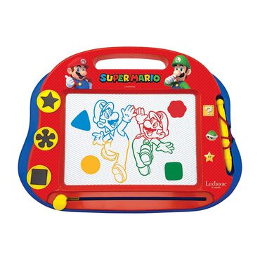 LEXIBOOK_Magnetyczna tablica kreślarska Super Mario Lexibook, wielokolorowa, z akcesoriami, A5_1