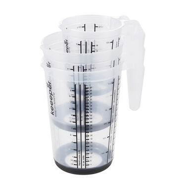 KEEEPER_Dzbanek z miarką antypoślizgowy, 1,5L, grafit_5