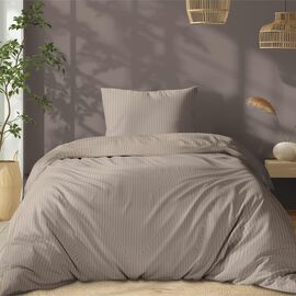 Pościel z adamaszku 140 x 200 cm Pure Collection, taupe