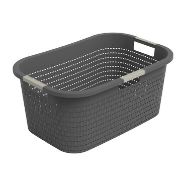 ROTHO_Kosz na pranie Rotho Country, 40 L, czarny_1