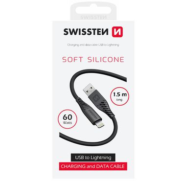 SWISSTEN_Kabel USB - Lightning Swissten, 60 W, 1,5 m_1