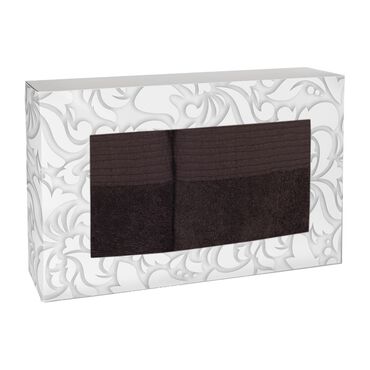 Komplet ręczników 70 x 140 Mello, 2 szt., brązowe_1
