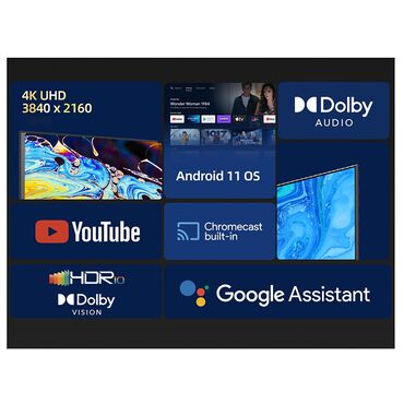 CHIQ_Telewizor 50” CHiQ U50G7LX, bezramkowy, 4K Ultra HD, Android TV_9