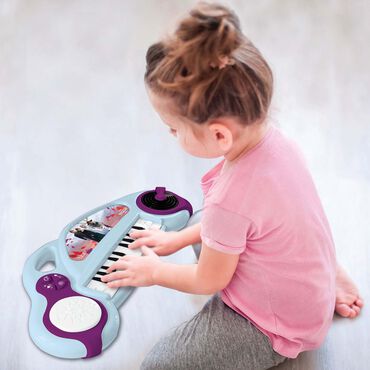 Keyboard Kraina Lodu Frozen Lexibook, elektroniczny, z efektami świetlnymi