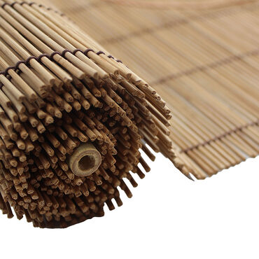 Roleta bambusowa DecoTeam, 60 x 160 cm, podpalany