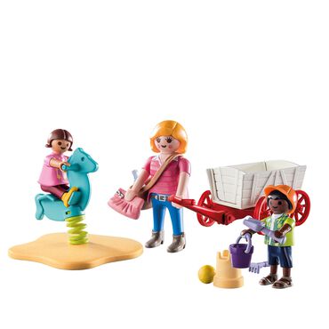 Opiekunka z wózkiem Playmobil, Starter Pack