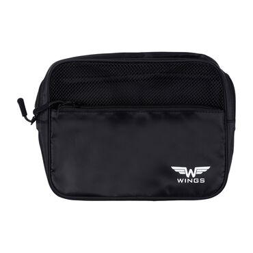Zestaw organizerów do walizki Wings, 8 szt., czarne