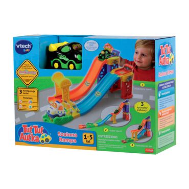 VTECH_Autka Tut Tut Vtech, zestaw z rampą_1
