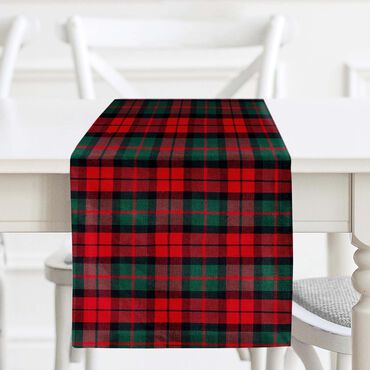 HOMLA_Bieżnik Tartan, w kratę, 40 x 160 cm_1