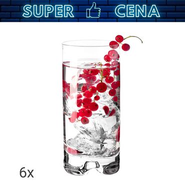 KROSNO_Szklanki do napojów Krosno Mixology, 6 sztuk, 350 ml, transparentne_1