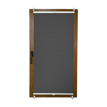 Roleta plisowana DecoTeam, 57 x 130 cm, szara