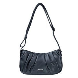 Torebka damska bagietka Fashion Collection, czarna