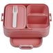 LUNCHBOX, MEPAL, TAKE A BREAK BENTO MIDI, 185x120x65 mm, ceglasty