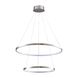 Lampa wisząca LED Sanico Goldlux Lea 2, 35 W, 4000K, srebrna