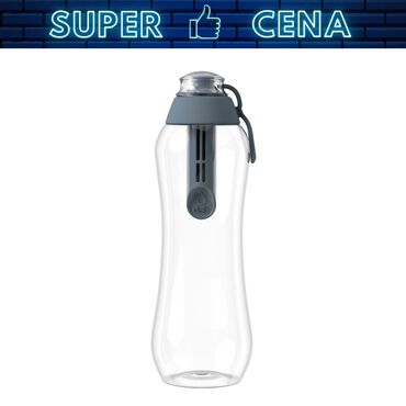 DAFI_Butelka filtrująca 0,5 L SOFT, szara, 1 filtr w zestawie_1
