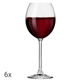 Komplet 6 kieliszków KROSNO VENEZIA, 350 ml, do wina czerwonego