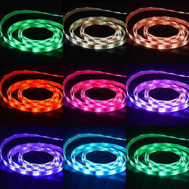 Inteligentna taśma LED RGB Smart Tuya IP65 Eko-Light, 5 m, Wi-Fi