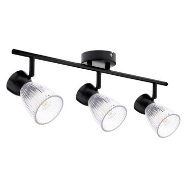 MILAGRO_Lampa sufitowa Milagro Spot Best 3 x E14, czarna_1