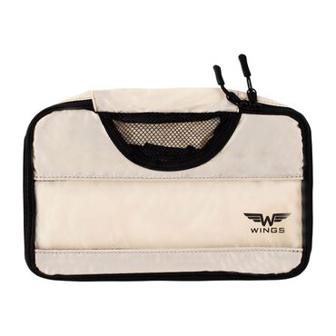 Zestaw organizerów do walizki Wings, 8 szt., beżowe