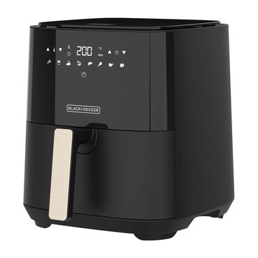 BLACK+DECKER_Frytkownica beztłuszczowa Black+Decker BXAF5000E, 1450 W, 5 l, czarna_1