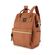 HIMAWARI_Plecak miejski Himawari, 19 l, z USB, brązowy_2