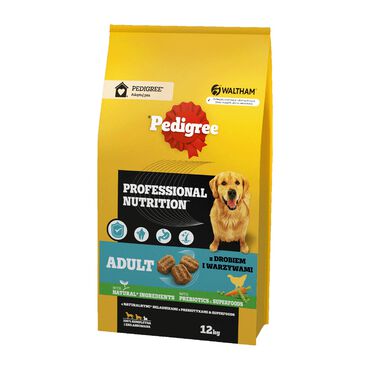 PEDIGREE_Karma sucha Adult Pedigree, z drobiem, 12 kg1