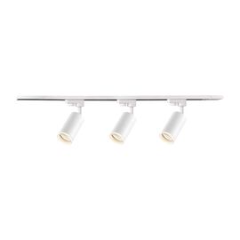 Lampa sufitowa Sanico Goldlux Paris 3 x GU10, na szynie, 1 m, biała