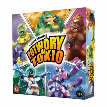 PORTAL GAMES_Gra planszowa POTWORY W TOKIO, 2-6 graczy, od 8 lat_1