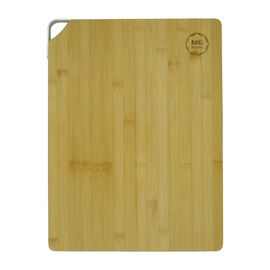 Bambusowa deska do krojenia MG Home Daily Bamboo, z aluminiowym uchwytem