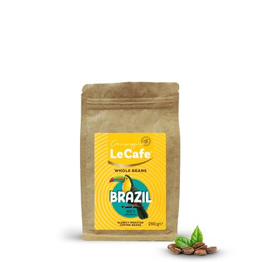 COMPAGNE LE CAFE_Kawa ziarnista Le Cafe Brazil, 250 g, intensywność 3/5_1
