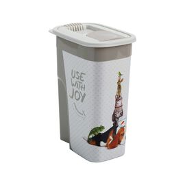 Pojemnik na karmę Rotho FLO, 4,1 L, beżowy