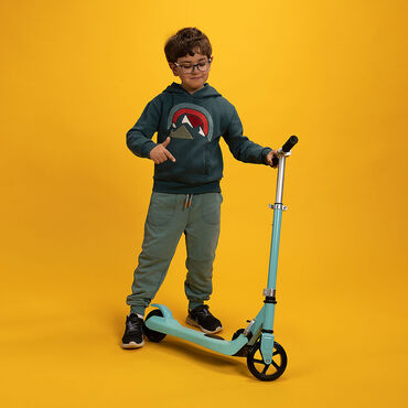 Hulajnoga elektryczna Motus Kid, 100 W, niebieska