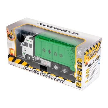 Pojazdy ratunkowe Die-Cast, śmieciarka_2