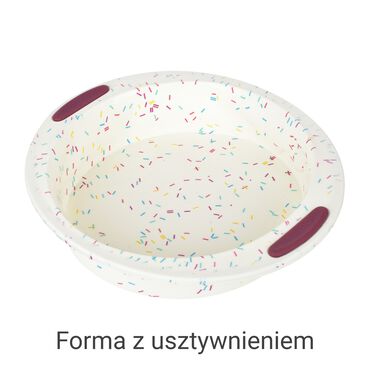 AMBITION_SILIKONOWA FORMA DO TARTY Z USZTYWNIENIEM FELICE, KREMOWA_1