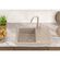 ROOT_Zlewozmywak jednokomorowy z baterią, granitowy, beżowy, Root Chef & Basic Short, 620 x 440 x 175 mm_5