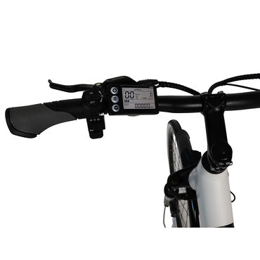 Rower elektryczny Fantom Trendy, 18”, perłowy