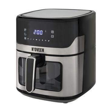 NOVEEN_Frytkownica beztłuszczowa z okienkiem Noveen AF560, 1600 W, 6,5 l, czarny_2