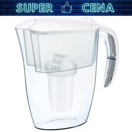 Dzbanek filtrujący do wody 2,9l SMILE, biały, wkład filtrujący A5