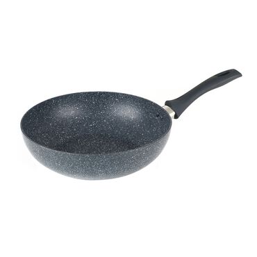 RUSSELL HOBBS_Patelnia 28 cm Russell Hobbs Nightfall Stone, nieprzywierająca, niebieski marmur_1