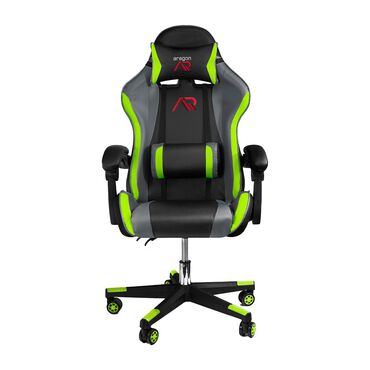 JUMI_Fotel gamingowy Jumi Aragon, z podkładką pod mysz, zielony_1