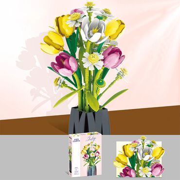Klocki Baka 33802 Tulipan, 1250 elementów