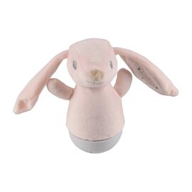 Lampka LED Sanico Goldlux, Królik, różowa, z pozytywką