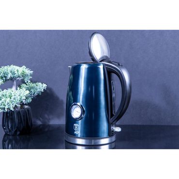 Czajnik elektryczny stalowy Berlingerhaus Aquamarine, 1,7 l, 2200 W, z termometrem