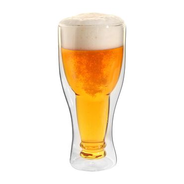 VIALLI DESIGN_Szklanka do piwa AMO z podwójną ścianką, vialli design, 350 ml_1