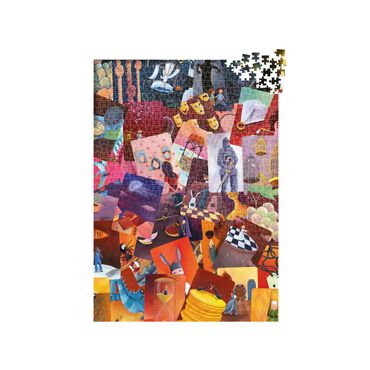 DIXIT_Puzzle Dixit Red MishMash, 1000 elementów_1