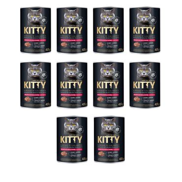 KITTY EXCELLENCE_Karma dla kota Kitty Excellence, z wołowiną, 10 x 415 g1