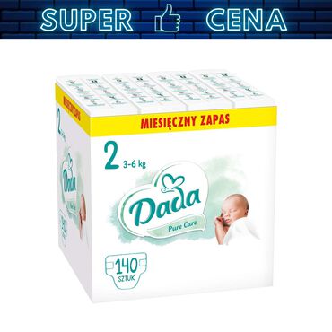 DADA_Pieluszki Pure Care 2 Mini, 3-6 kg, 140 szt., identyfikator wilgotności_1