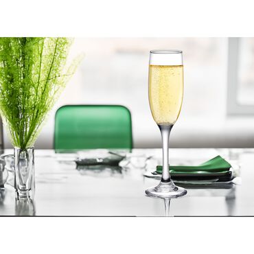 Komplet 6 kieliszków MG Home Vivo, 190 ml, do szampana