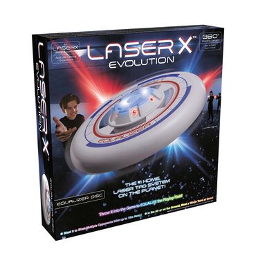 Dysk Laser X Evolution Equalizer, pole rażenia 360 stopni