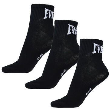 EVERLAST_Komplet 3 par skarpet typu quarter, rozmiar 39/42, czarne_1